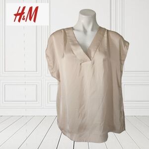 H&M Cream Blouse